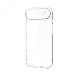 ELECOM PM-A25BHVCKKCR iPhone Air/ハイブリッドケース/極限/メタルステッカー付/クリア