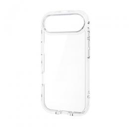 ELECOM PM-A25BTSLACR iPhone Air/TOUGH SLIM LITE/オールクリア/メタルステッカー付/クリア