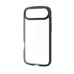 ELECOM PM-A25BTSLFCBK iPhone Air/TOUGH SLIM LITE/フレームカラー/メタルステッカー付/ブラック