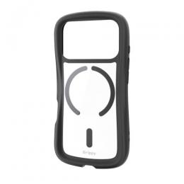 ELECOM PM-A25CGRPFMBK iPhone 17 Pro/Grippy/フレームカラー/MAGKEEP/ブラック