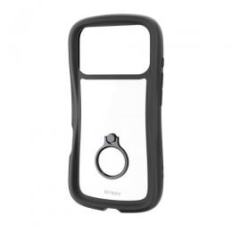 ELECOM PM-A25CGRPFRBK iPhone 17 Pro/Grippy/フレームカラー/リング付/ブラック