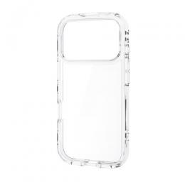 ELECOM PM-A25CTSLACR iPhone 17 Pro/TOUGH SLIM LITE/オールクリア/メタルステッカー付/クリア