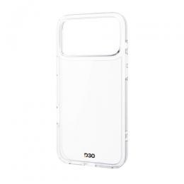 ELECOM PM-A25DD3OTCR iPhone 17 Pro Max/ハイブリッドケース/D3O/オールクリア/メタルステッカー付/クリア