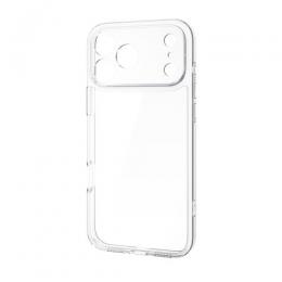 ELECOM PM-A25DHVCKKCR iPhone 17 Pro Max/ハイブリッドケース/極限/メタルステッカー付/クリア