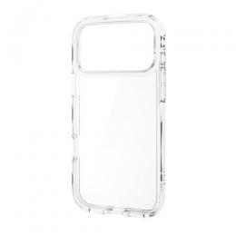 ELECOM PM-A25DTSLACR iPhone 17 Pro Max/TOUGH SLIM LITE/オールクリア/メタルステッカー付/クリア