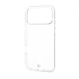 ELECOM PM-A25DUCTCR iPhone 17 Pro Max/ソフトケース/メタルステッカー付/クリア