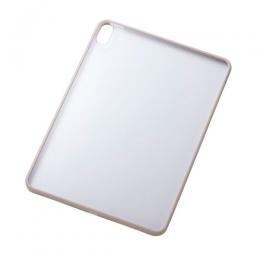 ELECOM TB-A25MTSLOGB iPad Air 11インチ(M3/M2)/クリアケース/背面クリア/軽量/カラーエッジ/グレージュ