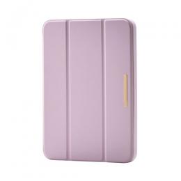 ELECOM TB-A25SWVJM3PU 8.3インチiPad mini(A17 Pro)/フラップケース/CHIC STYLE/背面クリア/ラベンダー