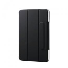 ELECOM TB-A25SWVPF2BK 8.3インチiPad mini(A17 Pro)/フラップケース/超薄型/ソフトレザー/マグネット装着/スリープ対応/ブラック