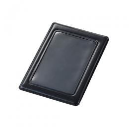 ELECOM IC-PCMGBK チェキアクセサリ/フォトケース/ぷっくりフレーム/推し活/MagSafe対応/マグネット吸着/カラフル/ブラック