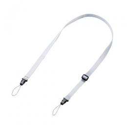 ELECOM IC-STSDM12WH チェキアクセサリ/ストラップ/mini12用/カラフル/ホワイト