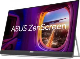 【法人様宛限定】ASUS MB27ACF 27型ワイド ポータブルモニター/2560×1440/USB-C×1 (DP Alt Mode/USB PD 70W)、HDMI×1/ブラック/スピーカー：あり