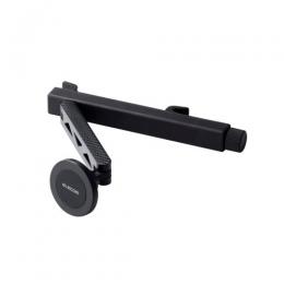 ELECOM P-CARS17BK 車載アクセサリー/スマホホルダー/マグネット吸着/ヘッドレスト差し込みタイプ/メメタルプレート付属/ブラック