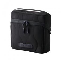 ELECOM BMA-QTGPSBK ガジェットポーチ/キルティング/オニオンスティッチ/スタンドタイプ/大容量/ブラック