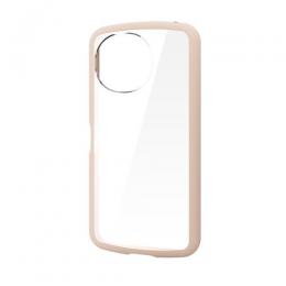 ELECOM PM-S253TSLFCBE AQUOS sense10(SH-53F・SH-M33)/sense9(SH-53E・SH-M29)TOUGH SLIM LITEケース/フレームカラー/ストラップホールシート付/ベージュ
