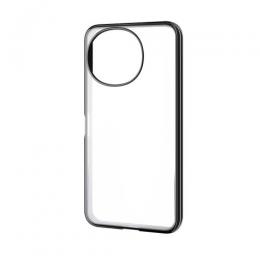 ELECOM PM-S253UCTMBK AQUOS sense10(SH-53F・SH-M33)/sense9(SH-53E・SH-M29)ソフトケース/サイドメッキ/ブラック