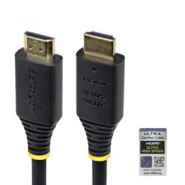 StarTech.com HDMI21-CBL-8K60-1M HDMI 2.1ケーブル/1m/8K60Hz/48Gbps/HDR10+ eARC/柔らか/TV モニター接続用