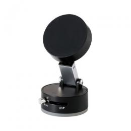 ELECOM P-DSMSCWBK スマホスタンド/マグネット吸着/ワンタッチ吸着/折り畳み/メタルプレート付属/ブラック