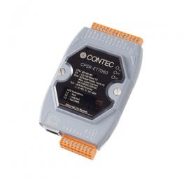 CONTEC CPSR-ET7060 Ethernet リモートI/O パワーリレー出力 6ch / 6ch DI (カウンタ)