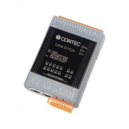 CONTEC CPSR-ET7224 Ethernet リモートI/O (Daisy-Chain) アナログ出力 12bit 4ch / 5ch DI / 5ch DO