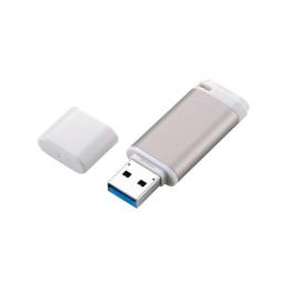 ELECOM MF-RCU3064GGD USBメモリ/USB3.2(Gen1)/Type-A/キャップ式/アルミ素材/64GB/ゴールド
