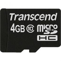 Transcend TS4GUSDC10 microSDHCカード Class10 4GB