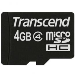 Transcend TS4GUSDC4 microSDHCカード Class4 4GB