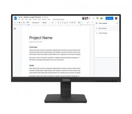 レノボ 64CBKAR6JP ThinkVision S22-4e (21.5型ワイド液晶ディスプレイ/1920×1080/VGA、HDMI/ブラック/スピーカー：なし/3年間フル保証/広視野角IPSパネル採用)