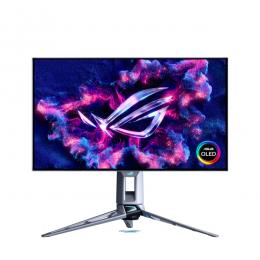 【法人様宛限定】ASUS PG27AQWP-W 26.5型ワイド/2560×1440/DisplayPort 2.×1、HDMI(v2.1)×2/シルバー/スピーカー：なし/有機ELモニター