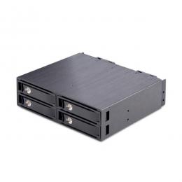 StarTech.com 4U2525-SAS-BACKPLANE U.2モバイルラック/5.25インチベイ用/4ベイ/SFF-8639 SSD対応/バックプレーン/データセンター向け