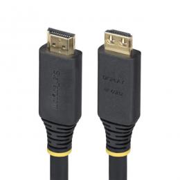 StarTech.com HDMI2-CABLE-GRIP-10M HDMI 2.0ケーブル/アクティブ/10m/抜け防止コネクター/ハイスピード/4K60Hz/ブラック/抜けにくい