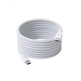 ELECOM MPA-CCTMG20WH USB Type-C to USB Type-Cケーブル/まとまるマグネット/ナイロンメッシュ/USB Power Delivery対応/最大60W/2.0m/ホワイト