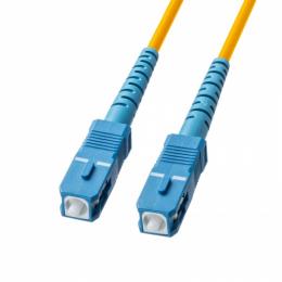 サンワサプライ HKB-AM1SCSC1-03Y アーマード1芯光ファイバケーブル（シングルモード、SC-SC、3m、イエロー）