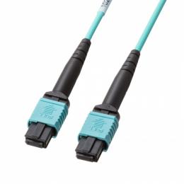 サンワサプライ HKB-MPO12M4B-05 MPO光ファイバケーブル（OM4、12芯、B配線、5m）