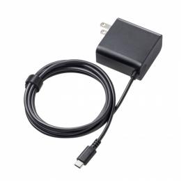 サンワサプライ ACA-PD110BK USB PD対応AC充電器（PD65W・Type-Cケーブル一体型）