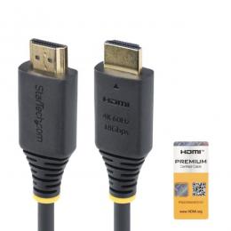 StarTech.com HDMI2-CABLE-4K60-8F HDMI 2.0ケーブル/2.4m/4K60Hz 1440p 144Hz/Premium HDMI/TV パソコン接続
