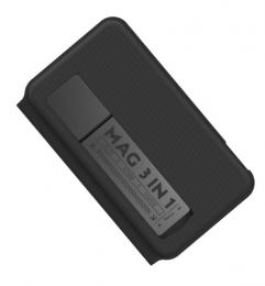 ADAM elements APAADMAGBOKBK M301 Black Qi2 3-in-1 ワイヤレス充電ステーション（スタンド付き）