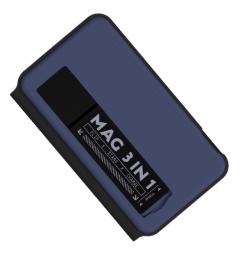 ADAM elements APAADMAGBOKBL M301 Blue Qi2 3-in-1 ワイヤレス充電ステーション（スタンド付き）