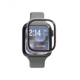 ELECOM AW-25BFLGS2R Apple Watch 42mm/フルカバーガラスフィルム/高透明/極薄/治具付