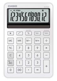 CASIO MS-M200-WE-N デザイン電卓 スタイリッシュ シルキーホワイト