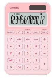 CASIO MW-C20D-LP-N デザイン電卓 カラフル ライトピンク