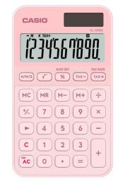 CASIO SL-300D-LP-N デザイン電卓 カラフル ライトピンク