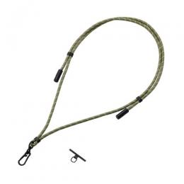 ELECOM P-STSDH1CC06KH スマホショルダーストラップ/充電ケーブルショルダー/USB Type-C/長さ調整/ステンレスストラップホールシート付属(1口タイプ×1枚)/カーキ