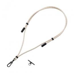 ELECOM P-STSDH1CC06WH スマホショルダーストラップ/充電ケーブルショルダー/USB Type-C/長さ調整/ステンレスストラップホールシート付属(1口タイプ×1枚)/ホワイト