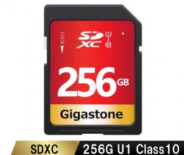 Gigastone GJSXR-256GU1-RED SDXCカード 256GB Class10 UHS-I U1スペック 最大読み取り速度100MB/s 4K Ultra HD 撮影 一眼レフカメラ デジタルカメラ 4Kビデオカメラ アクションカメラ