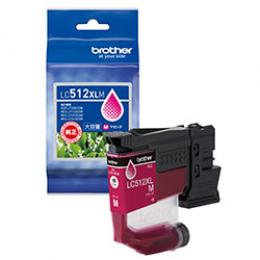 brother LC512XLM 【ブラザー純正】インクカートリッジ マゼンタ 大容量