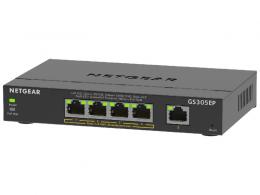 NETGEAR GS305EP-100JPS SOHO/家庭向けPoE+対応 (63W) ギガビット5ポートアンマネージプラススイッチ