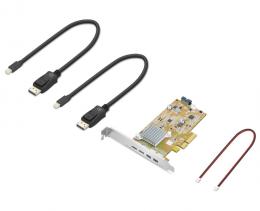 レノボ 4XH1U58035 ThinkStation USB4 デュアルポート PCIeカード