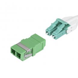 StarTech.com DUPLEXLCAPCNOF 光ケーブル中継コネクター/10個セット/LC-LC/OS2シングルモード/LC-APCデュプレックス/光配線用カプラー