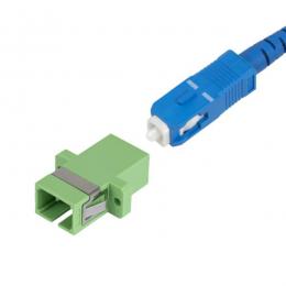 StarTech.com SIMPLEXSCAPCF 光ケーブル中継コネクター/10個セット/SC-SC/OS2シングルモード/SC-APCシンプレックス/光配線用カプラー